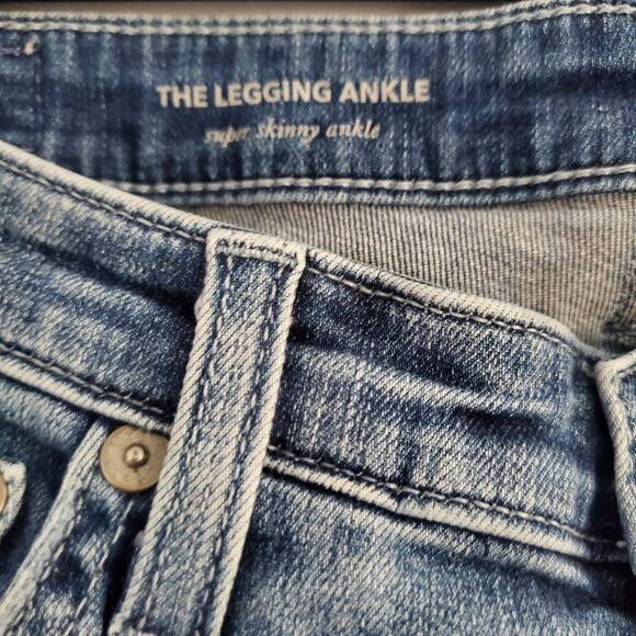 AG Adriano Goldschmied The Legging Super Skinny Ankle Jeans Size 29R - Picture 7 of 9